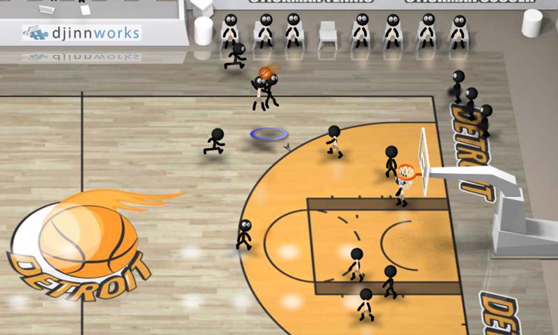 stickman basketball 游戏截图3