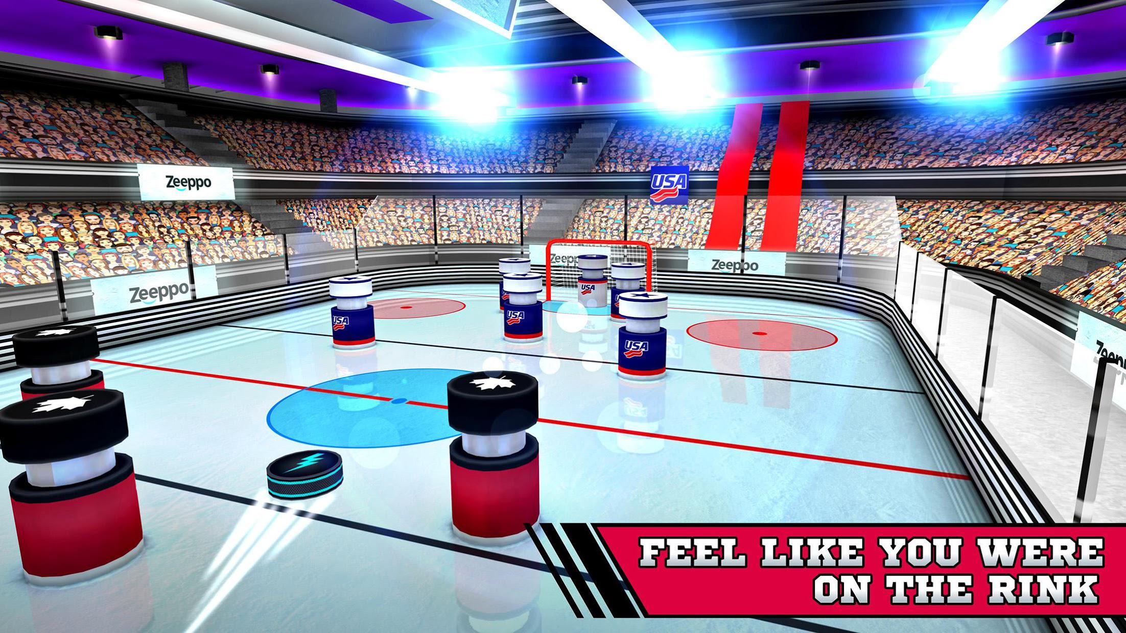 pin hockey - ice arena
