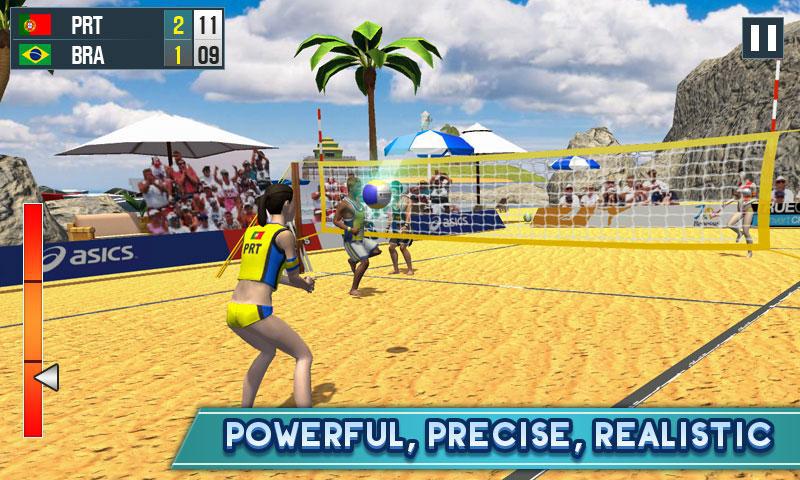 beach volleyball champions 3d - beach sports pro