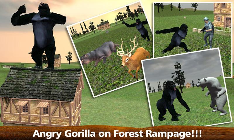 angry gorilla attack simulator