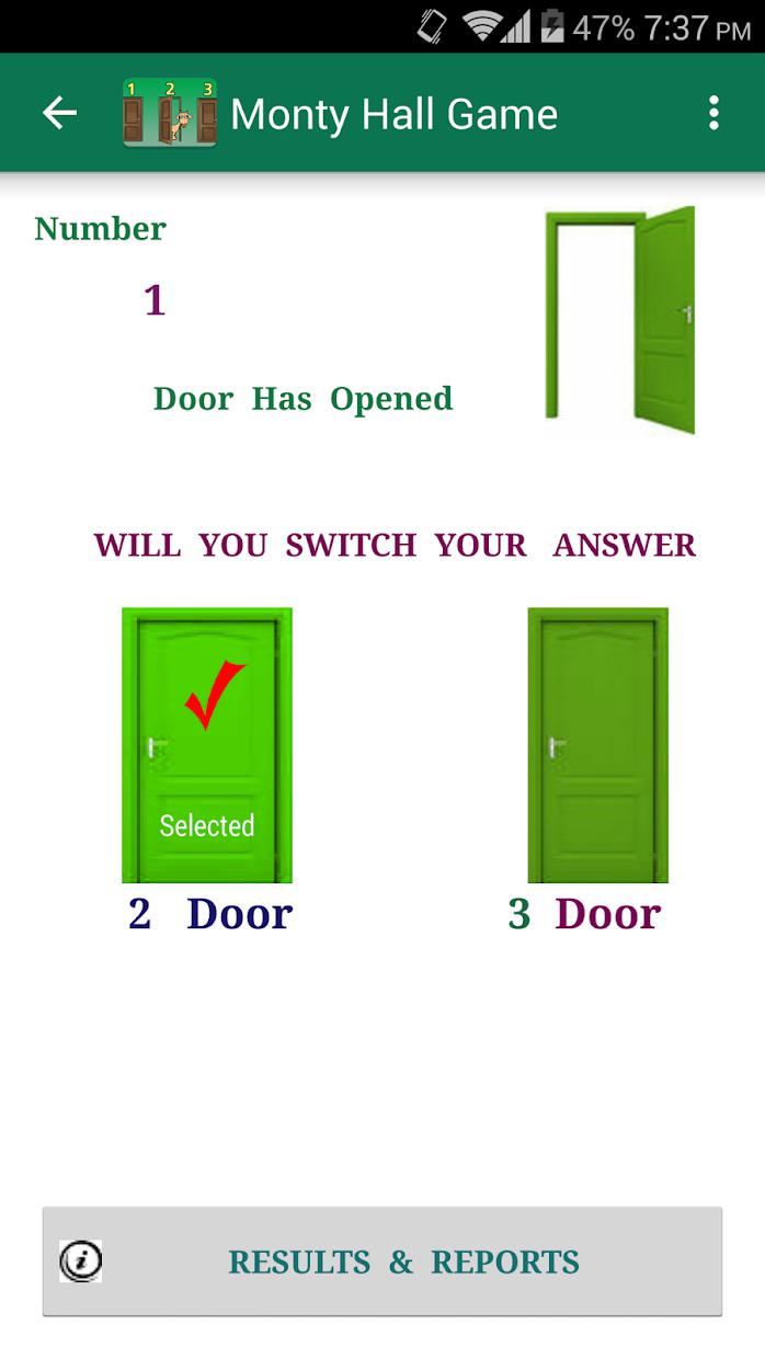 monty hall algorithm