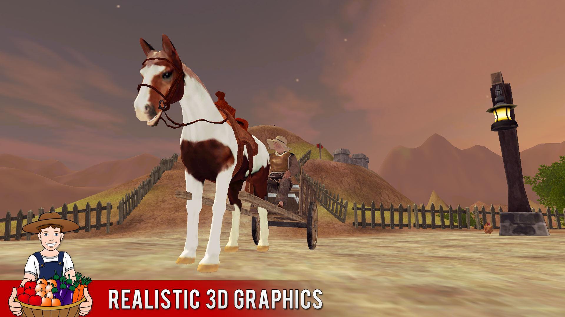 农场爬坡马 - farm horse simulator