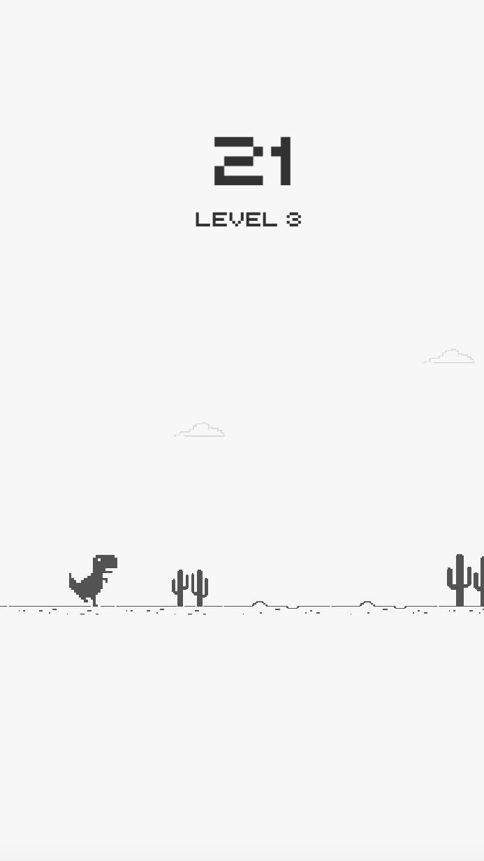 chrome dino run