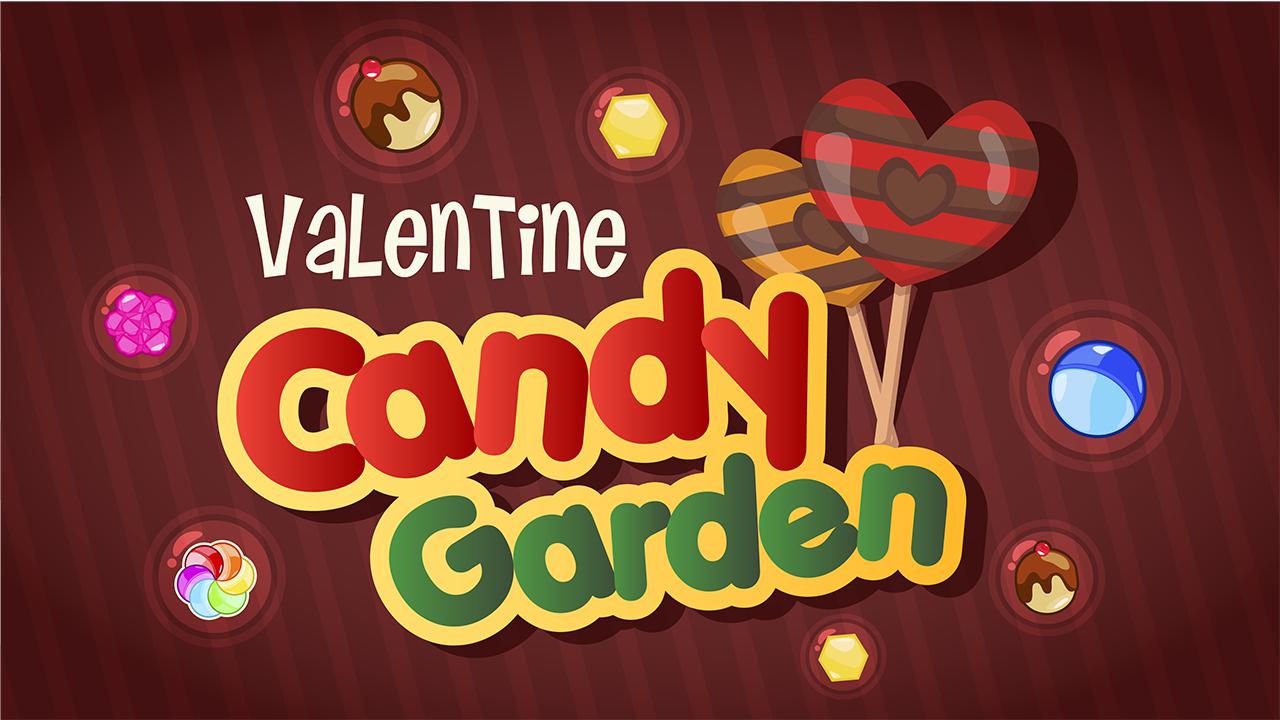 valentine candy garden match 3