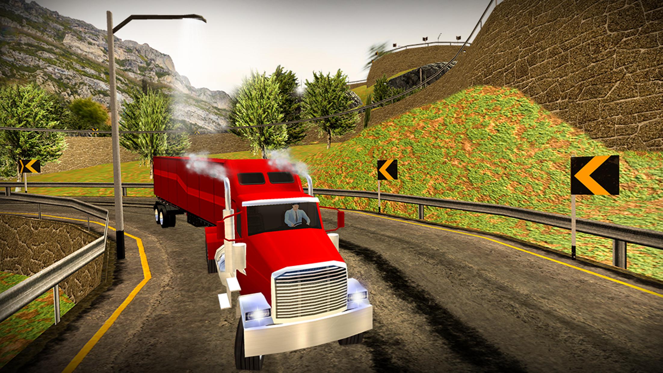 offroad truck cargo delivery forklift driver game