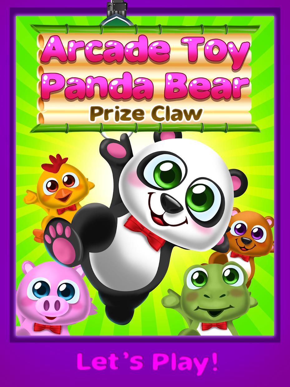 panda bear toy claw drop game 游戏截图1