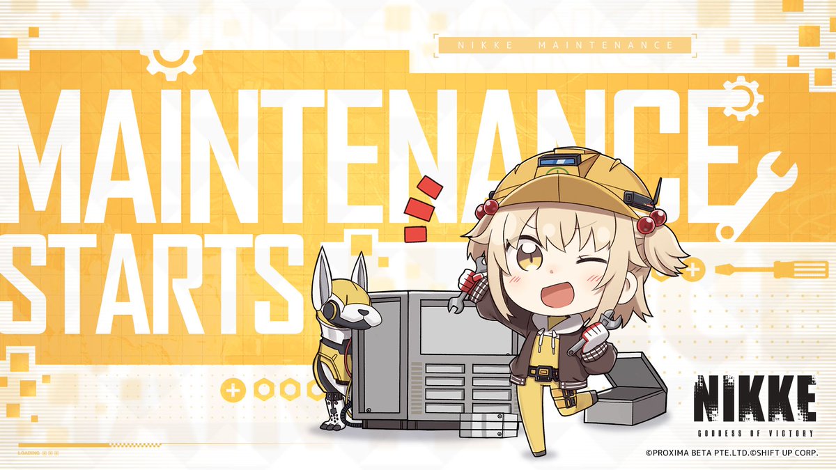 【维护进行中】NIKKE游戏服务器维护通知_图1