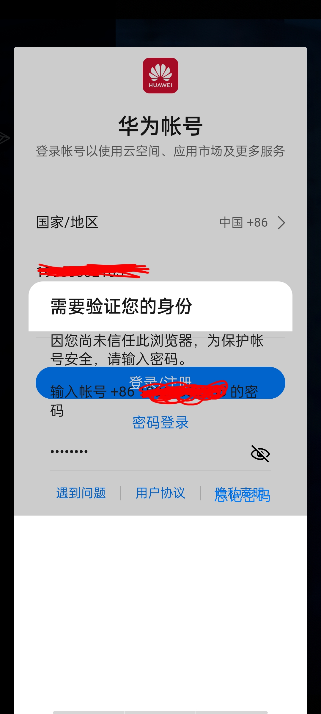 登录问题，输完点哪里_图2