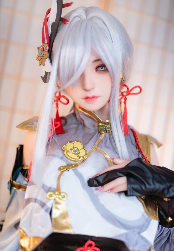 闻鹤于野－申鹤cos_图3