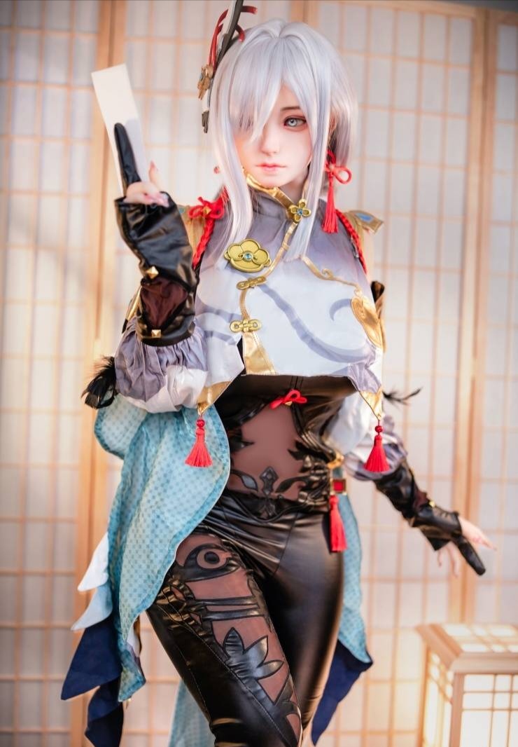 闻鹤于野－申鹤cos_图3