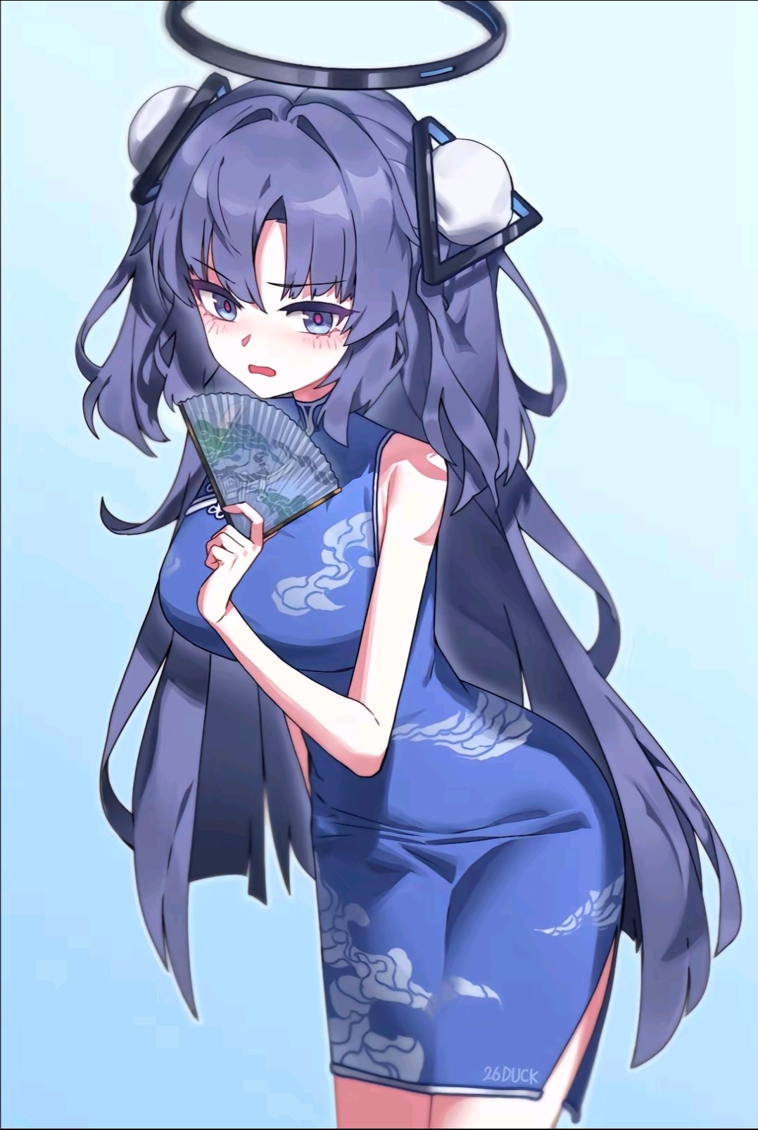 当优香穿上旗袍......_图1