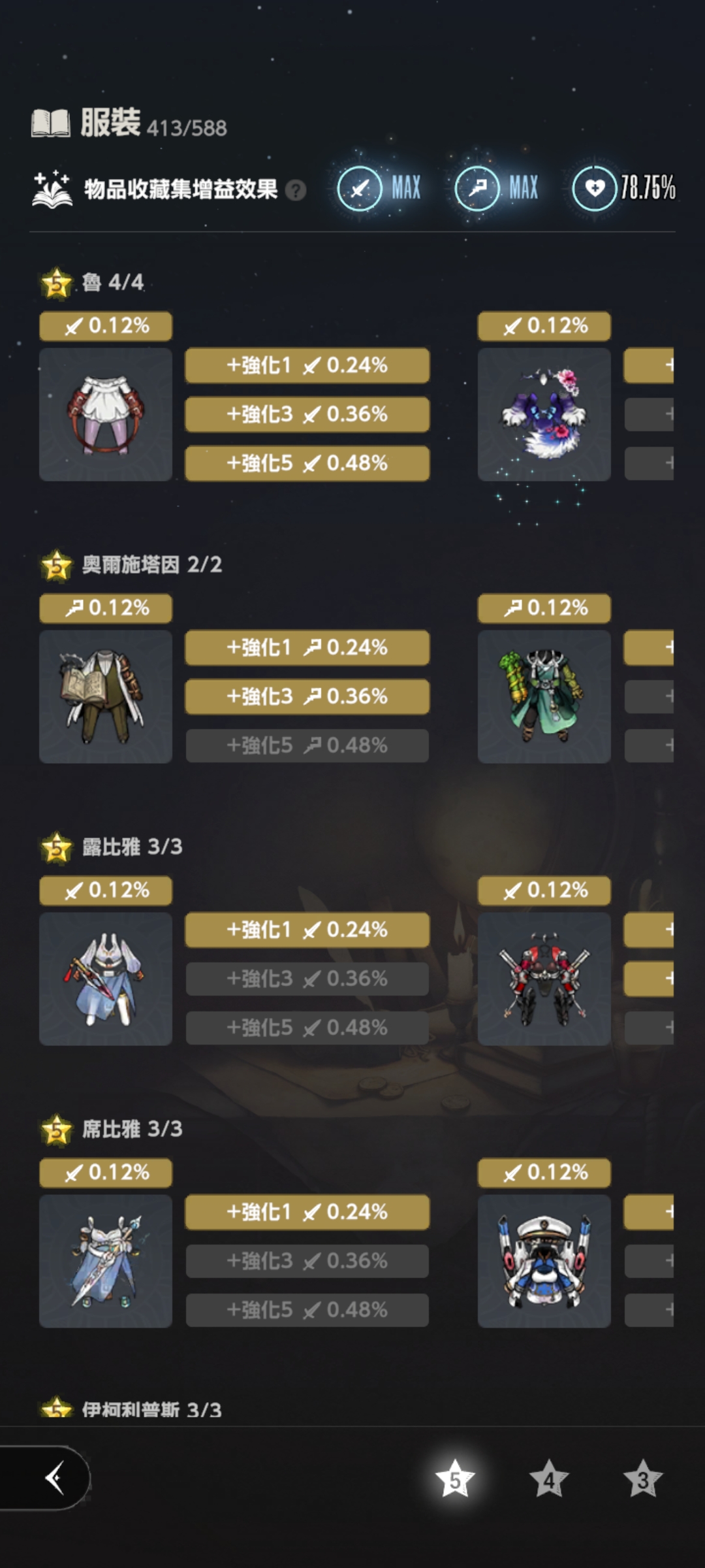 最后一件服装集齐，全服装全图鉴！_图3