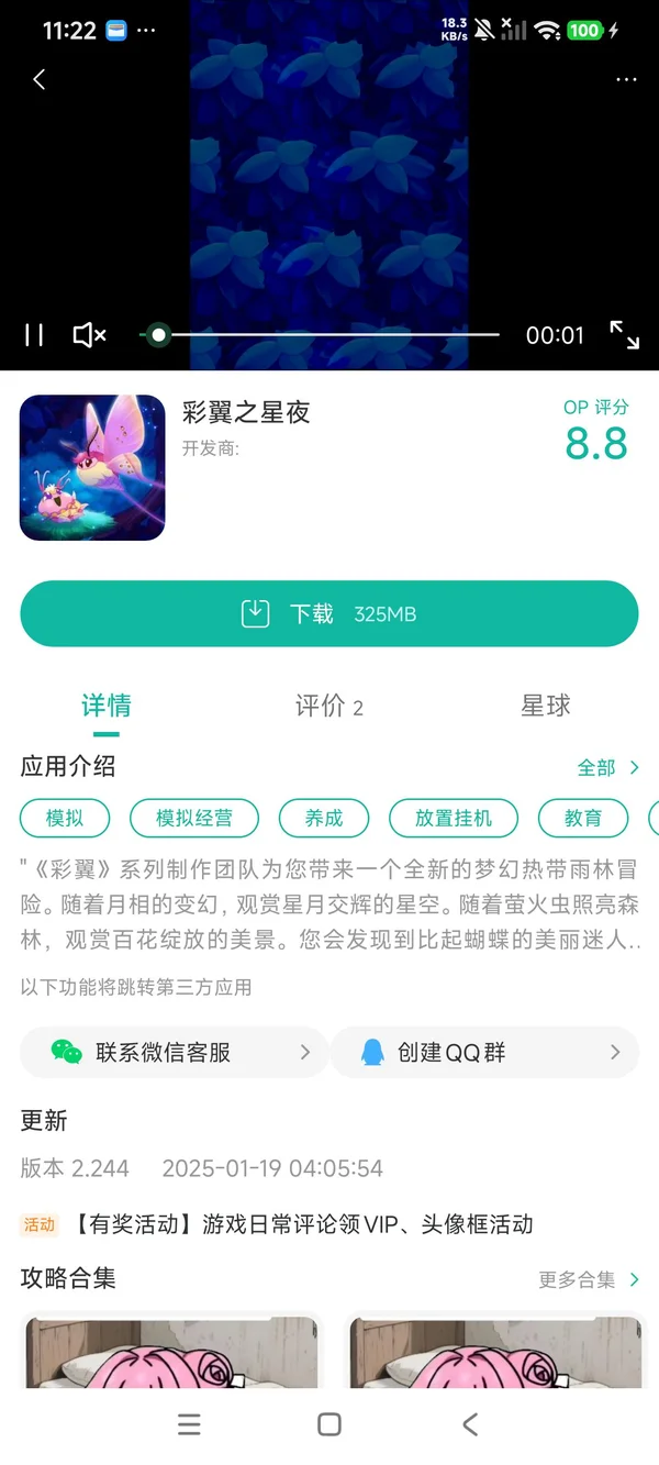 彩翼之星夜手游安装