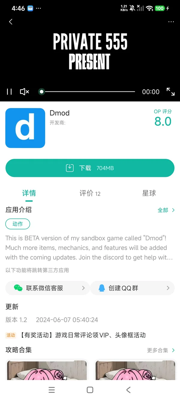 Dmod手游安装