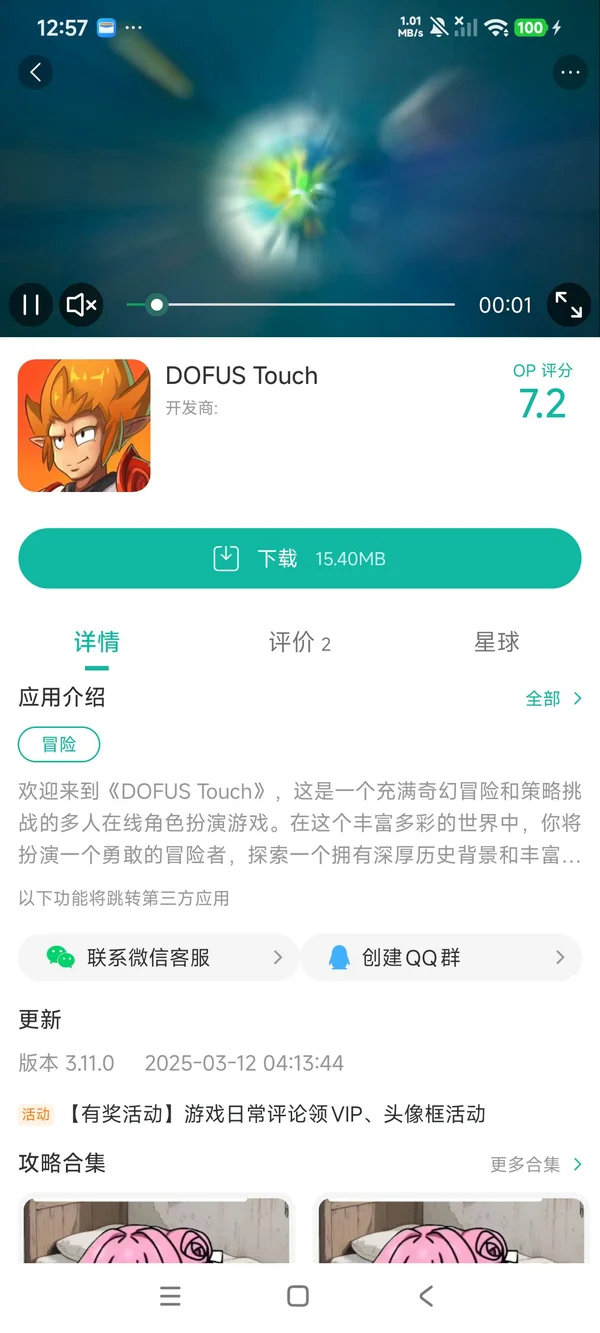 DOFUS Touch手游安装