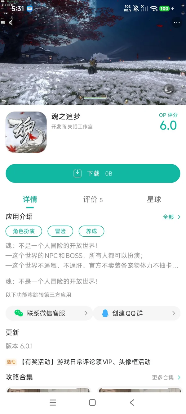 魂之追梦手游安装