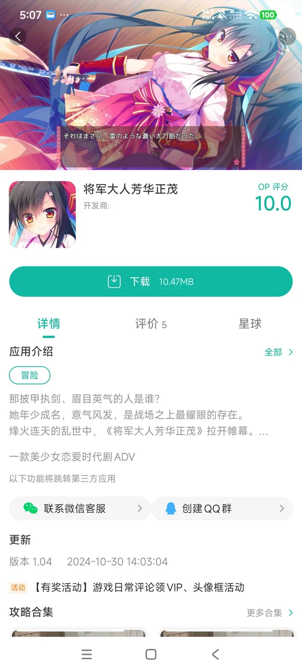 将军大人风华正茂手机版手游安装