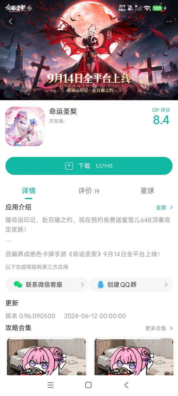 命运圣契手游安装