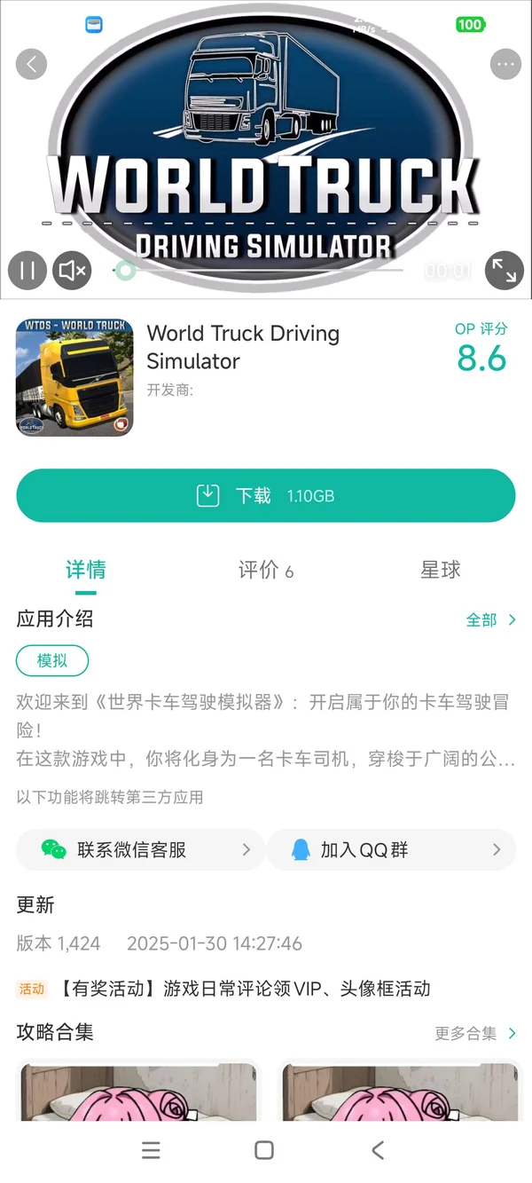 世界卡车驾驶模拟器手游安装