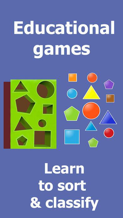 儿童教育游戏：颜色和形状的孩子3岁