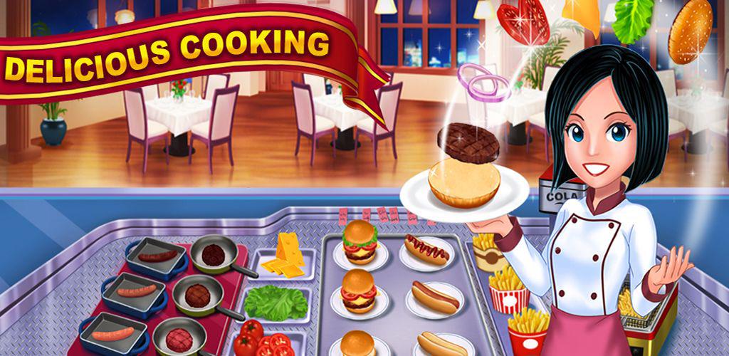 《厨房狂人》煮饭游戏和餐厅经营游戏对于最好小镇大厨所以玩厨房游戏并得到烹饪模拟器