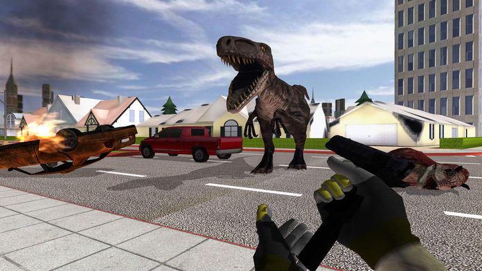 VR 恐龙猎人 市恐龙生存游戏 3D_截图_3