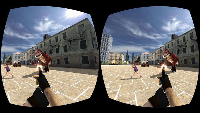 VR 恐龙猎人 市恐龙生存游戏 3D_截图_4