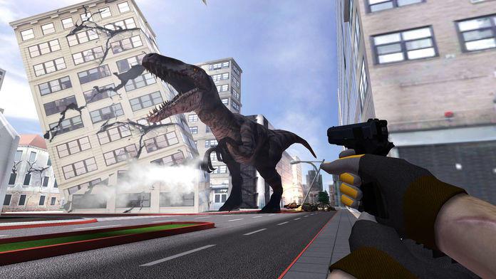 VR 恐龙猎人 市恐龙生存游戏 3D_截图_5