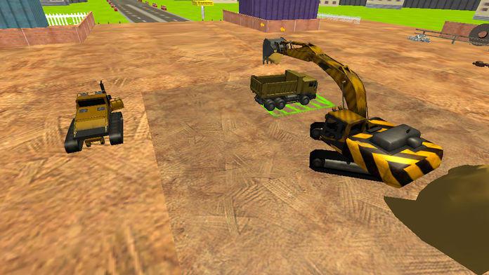 Heavy Excavator Crane Sim 3D_截图_2