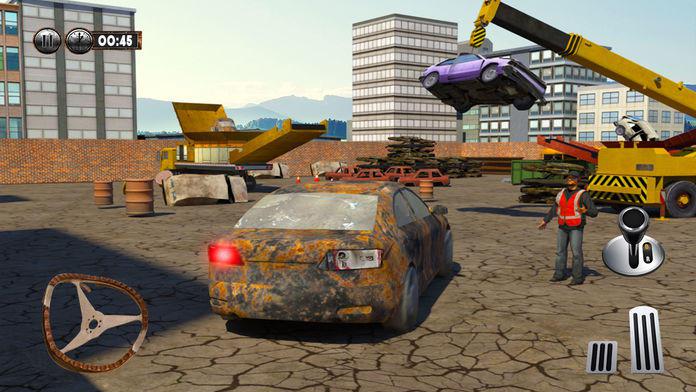 怪兽车破碎机起重机：垃圾车模拟器 Car Crusher Truck Simulator 3D_游戏简介_图2