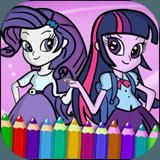 Pony Coloring Game