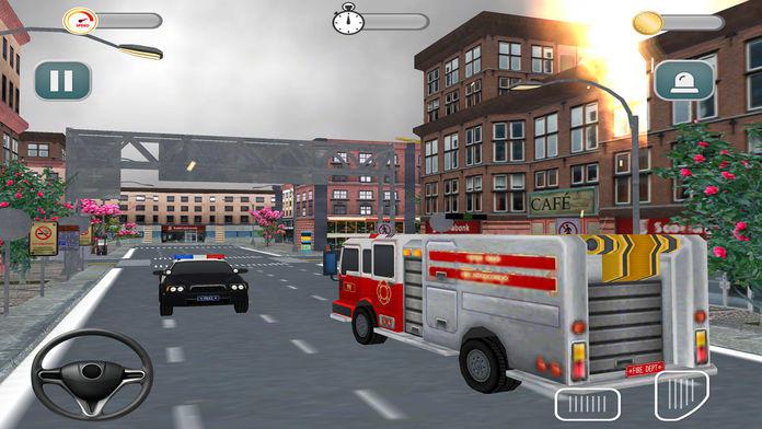 911消防車模擬器_截图_3