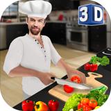 虚拟厨师烹饪游戏3D：超级厨师厨房