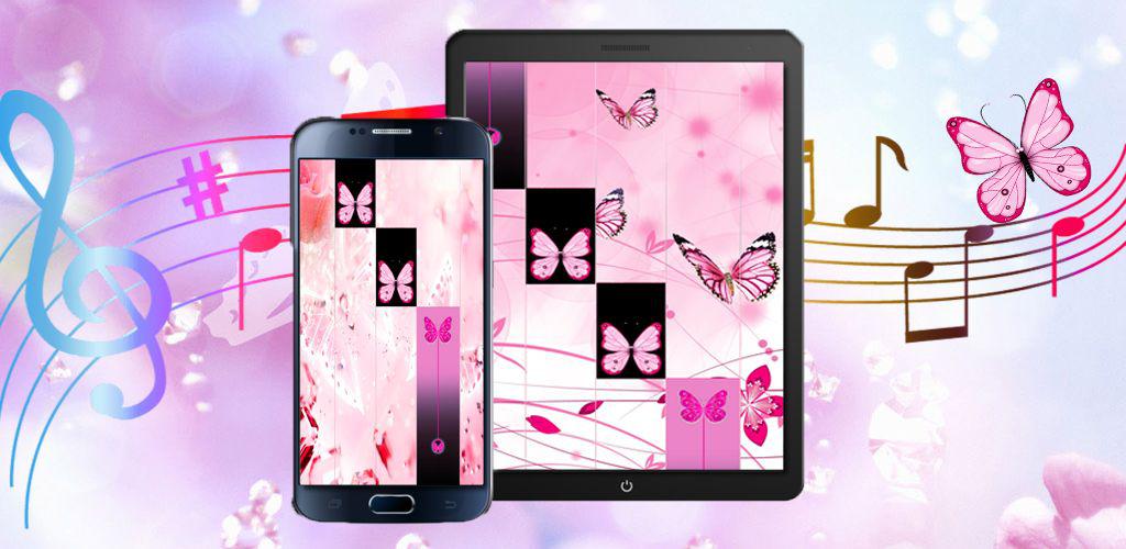 Pink Butterfly Piano Tiles 2018