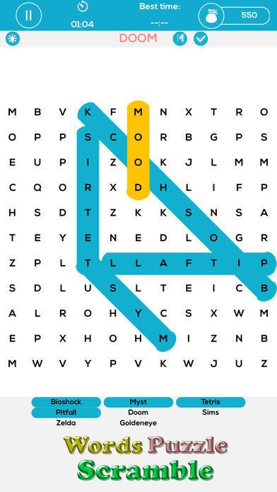 Words Scramble Game : Guess the letters Puzzle Quest with friends !_游戏简介_图4