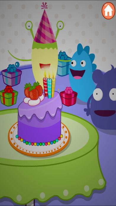 生日派对-蛋糕-儿童游戏3岁-6岁_截图_2