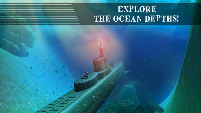 海军战争水下潜艇模拟器3D_截图_2