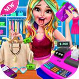 Shopping Mall Girl Cashier Game 2 - Cash Register