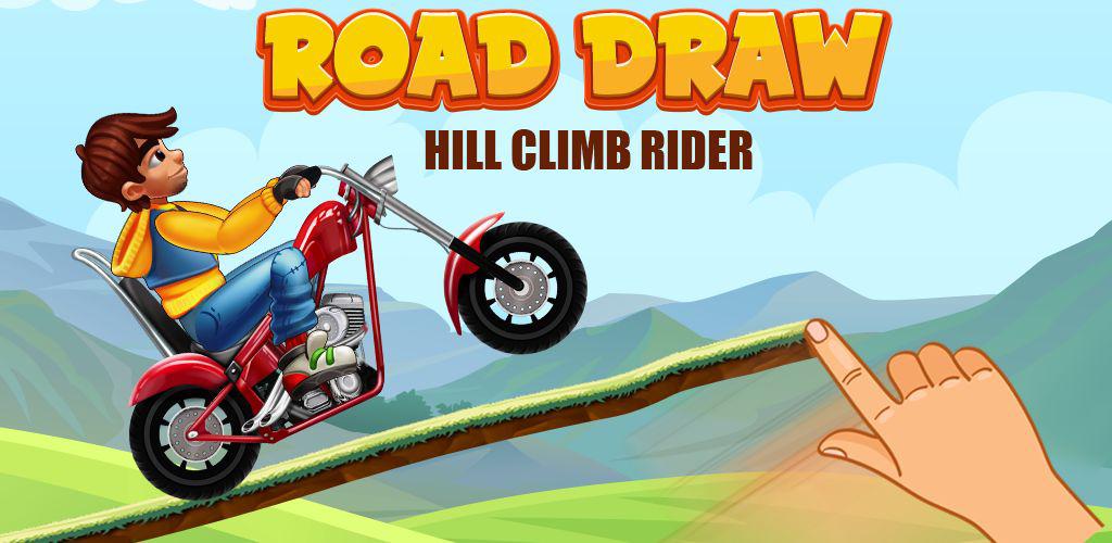 Road Draw: Hill Climb Moto Race
