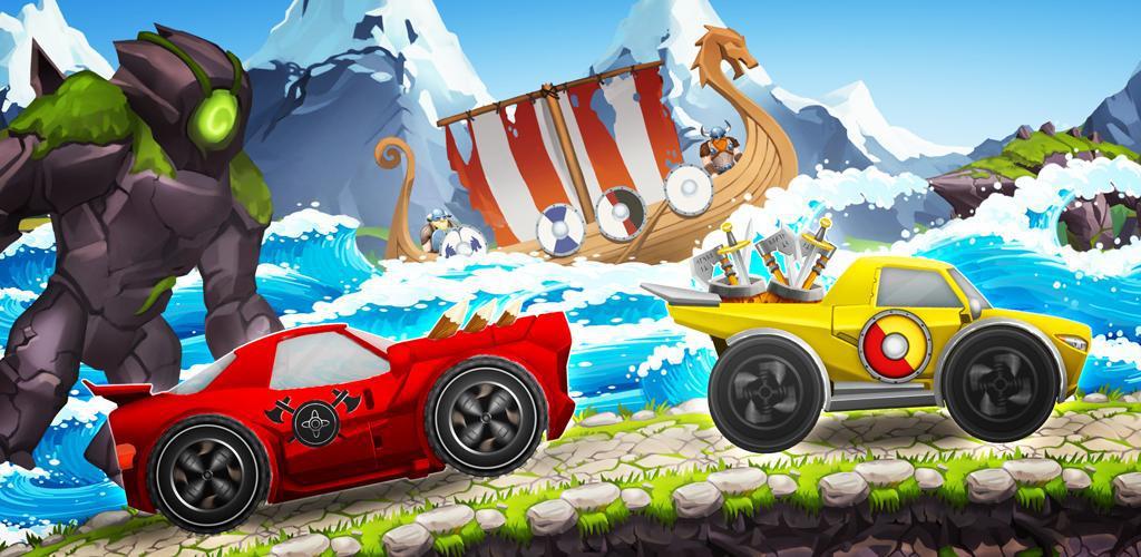 Viking Legends: Funny Car Race Game