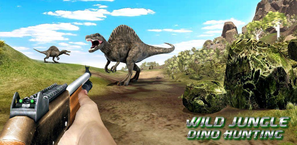 Wild Jungle Dino Hunting 3d