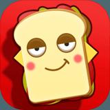 Crush Bread - Kick Food Game