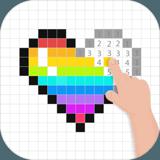 Color By Number For Free - Pixel Art Book