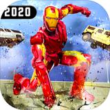 Superhero Iron Robot Rescue Mission 2020