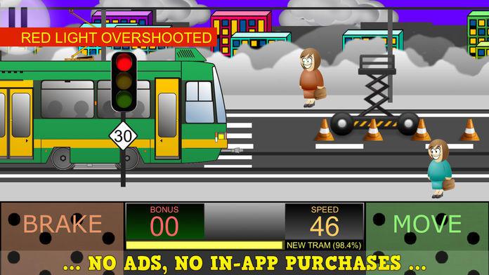 Tram Simulator 2D Premium - City Train Driver - Virtual Pocket Rail Driving Game_截图_4