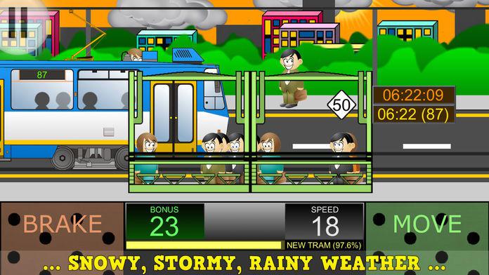 Tram Simulator 2D Premium - City Train Driver - Virtual Pocket Rail Driving Game_截图_3