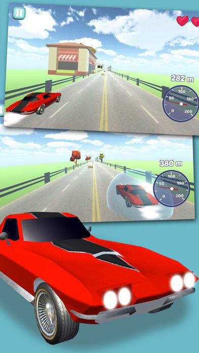 涡轮增压汽车3D道奇游戏 - 专业版