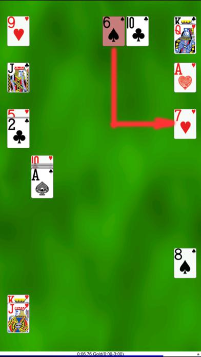 扑克接龙(推推通通) - 一个卡片益智游戏_截图_5