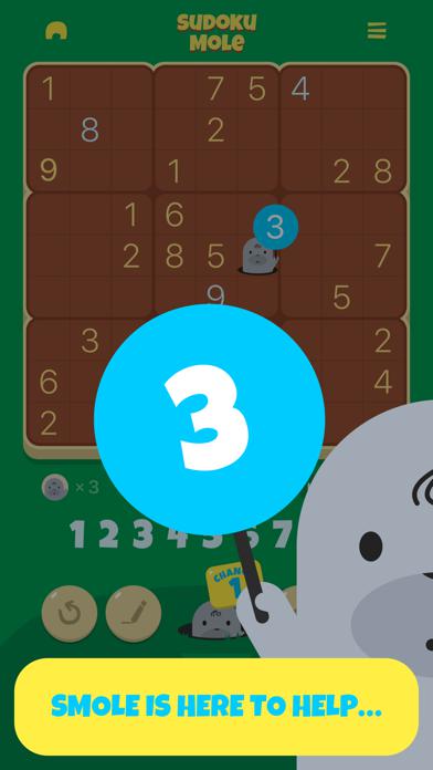 Sudoku Mole - 数独 鼹鼠, 谜题益智游戏!_截图_4