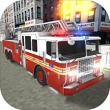 Real Fire Truck Driving Simulator: Fire Fighting